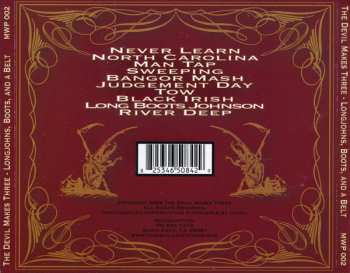 CD The Devil Makes Three: Longjohns, Boots, And A Belt