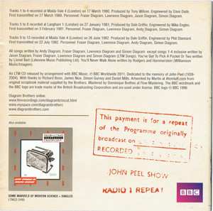 CD The Diagram Brothers: The Peel Sessions