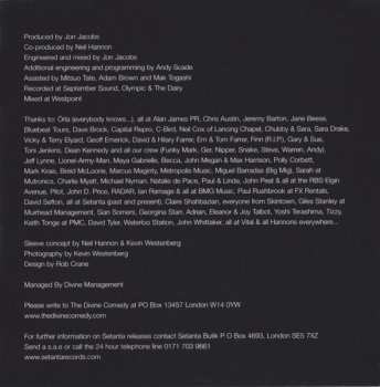 CD The Divine Comedy: Fin De Siècle