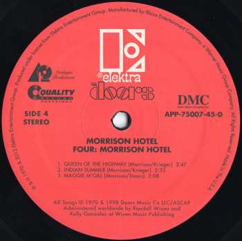 2LP The Doors: Morrison Hotel
