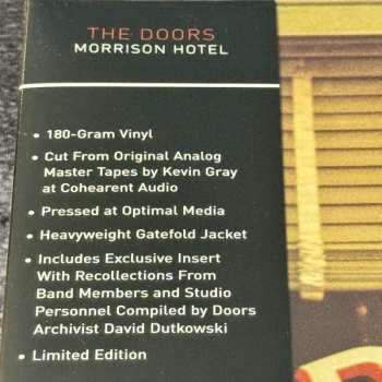 LP The Doors: Morrison Hotel