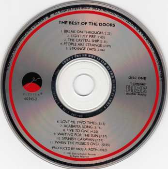 2CD The Doors: The Best Of The Doors