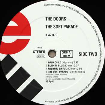 LP The Doors: The Soft Parade