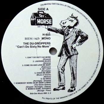 LP The Du Droppers: Can't Do Sixty No More
