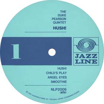 LP The Duke Pearson Quintet: Hush!