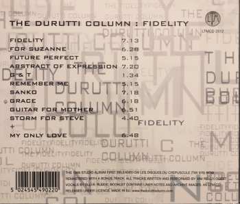 CD The Durutti Column: Fidelity