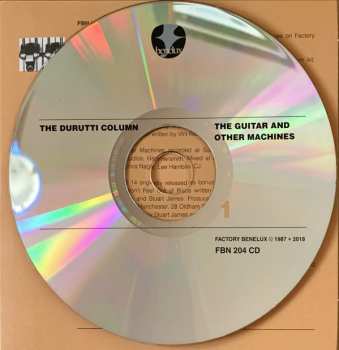 3CD/Box Set The Durutti Column: The Guitar And Other Machines Deluxe DLX