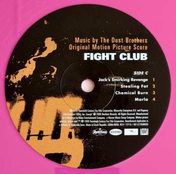 2LP The Dust Brothers: Fight Club - Original Motion Picture Score CLR | LTD