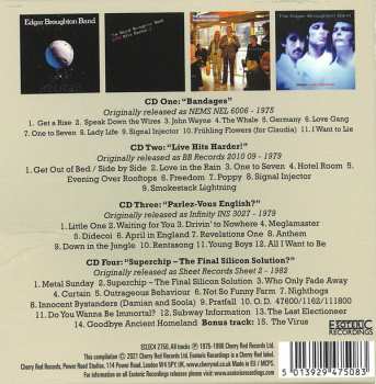 4CD/Box Set The Edgar Broughton Band: Speak Down The Wires: The Recordings 1975-1982