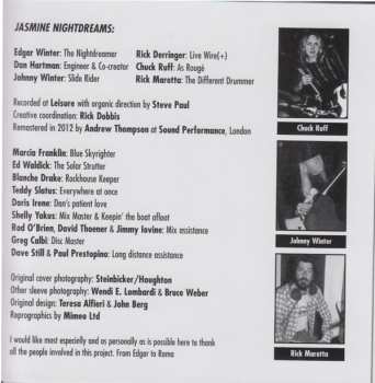 CD The Edgar Winter Group: Jasmine Nightdreams + Edgar Winter Group With Rick Derringer