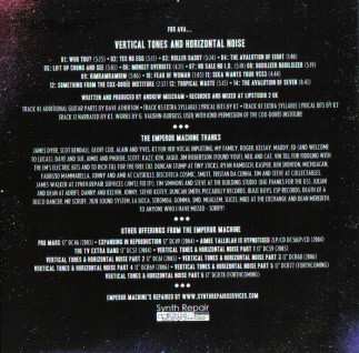 CD The Emperor Machine: Vertical Tones And Horizontal Noise