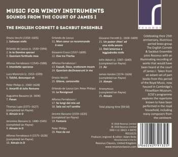 CD The English Cornett And Sackbut Ensemble: Music For Windy Instruments