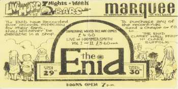 CD The Enid: Live At Hammersmith Vol II.