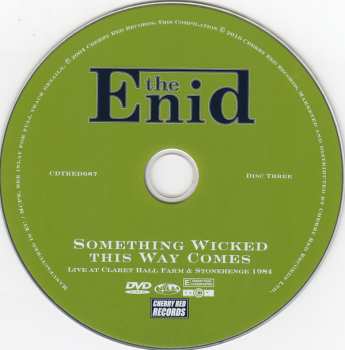 2CD/DVD The Enid: Something Wicked This Way Comes - Live At Claret Hall Farm And Stonehenge 1984