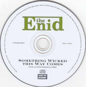 2CD/DVD The Enid: Something Wicked This Way Comes - Live At Claret Hall Farm And Stonehenge 1984