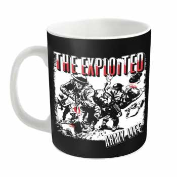 Merch The Exploited: Hrnek Army Life (black)