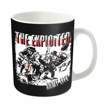 Merch The Exploited: Hrnek Army Life (black)