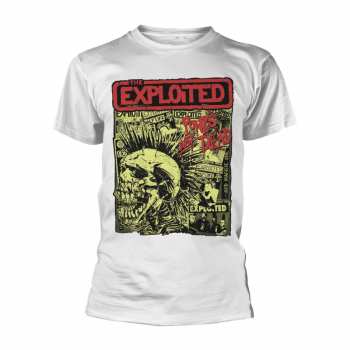 Merch The Exploited: T-shirt Punks Not Dead (white)