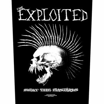 Merch The Exploited: Zádová Nášivka Beat The Bastards