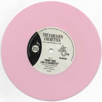 SP The Courettes: Bye Bye Mon Amour / Want You! Like A Cigarette CLR | LTD