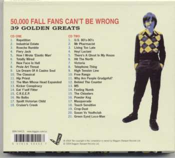 2CD The Fall: 50,000 Fall Fans Can't Be Wrong - 39 Golden Greats