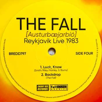 2LP The Fall: [Austurbæjarbíó] - Reykjavík Live 1983 CLR