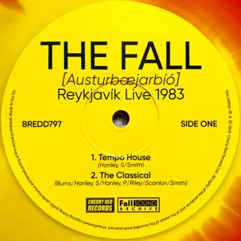 2LP The Fall: [Austurbæjarbíó] - Reykjavík Live 1983 CLR