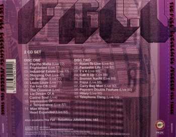 2CD The Fall: Rebellious Jukebox Volume Three (Burn It All Down Live!!)