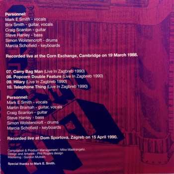 2CD The Fall: Rebellious Jukebox Volume Three (Burn It All Down Live!!)
