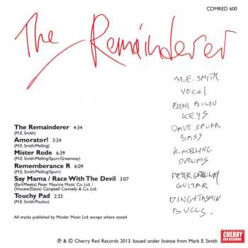 CD The Fall: The Remainderer