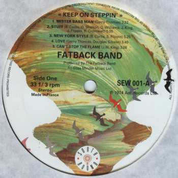 LP The Fatback Band: Keep On Steppin'