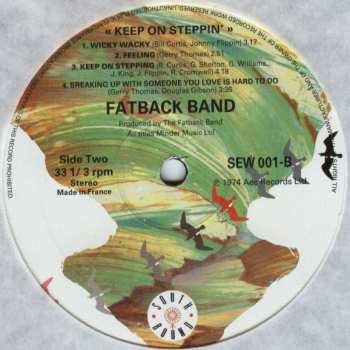 LP The Fatback Band: Keep On Steppin'