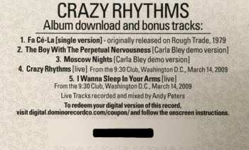 LP The Feelies: Crazy Rhythms
