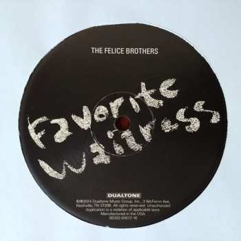 2LP The Felice Brothers: Favorite Waitress
