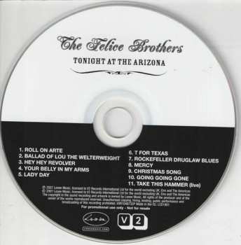 CD The Felice Brothers: Tonight At The Arizona