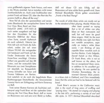 CD Frank Biner: The First Class Blues Band Proudly Presents Mr. Frank Biner