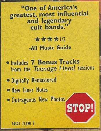 CD The Flamin' Groovies: Teenage Head