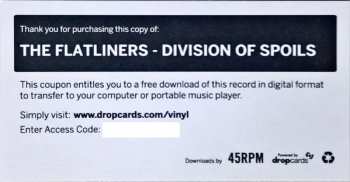 2LP The Flatliners: Division of Spoils