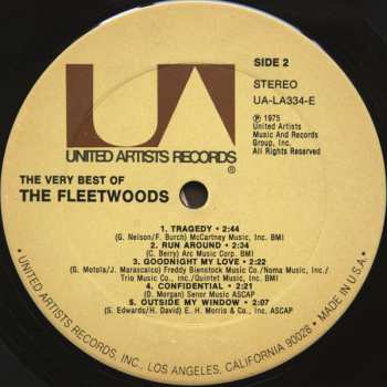 LP The Fleetwoods: The Very Best Of The Fleetwoods
