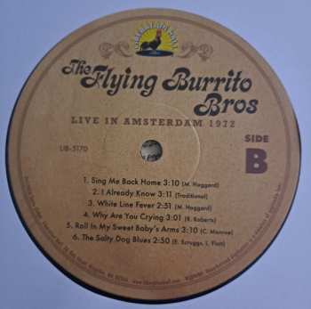 2LP The Flying Burrito Bros: Live In Amsterdam 1972 DLX