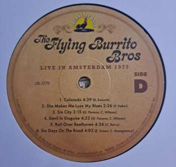 2LP The Flying Burrito Bros: Live In Amsterdam 1972 DLX