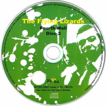 2CD The Flying Lizards: The Flying Lizards / Fourth Wall