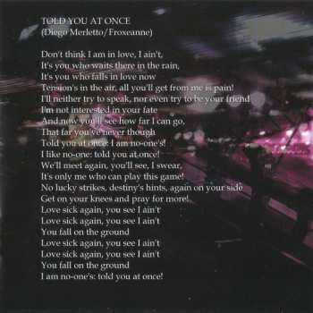 CD The Frozen Autumn: The Fellow Traveller