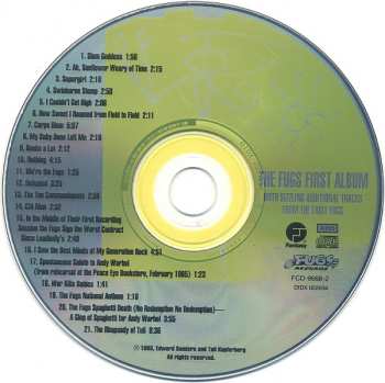 CD The Fugs: The Fugs First Album With Sizzling Additional Tracks From The Early Fugs