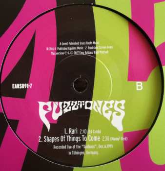 LP/SP The Fuzztones: Braindrops CLR