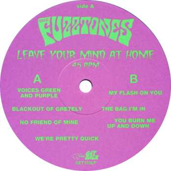 LP The Fuzztones: Leave Your Mind At Home