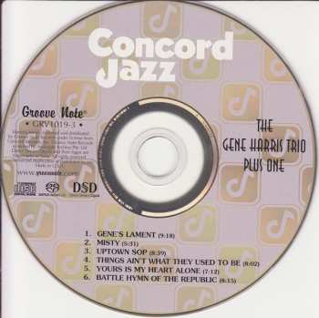 SACD The Gene Harris Trio Plus One: The Gene Harris Trio Plus One