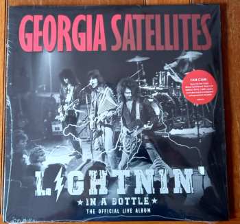 2LP The Georgia Satellites: Lightnin' In A Bottle (The Official Live Album) CLR | LTD