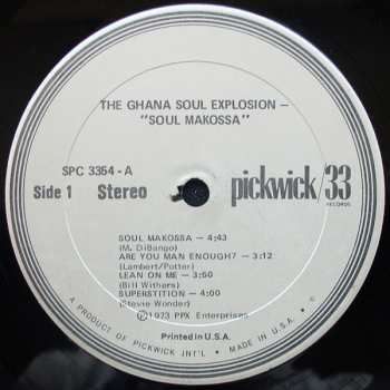 LP The Ghana Soul Explosion: Soul Makossa