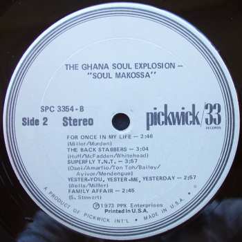 LP The Ghana Soul Explosion: Soul Makossa